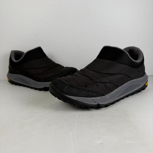 Merrell Mens Nova Sneaker Moc Black Grey Size 8.5 J066953 Vibram Hiking Sports - Picture 2 of 8
